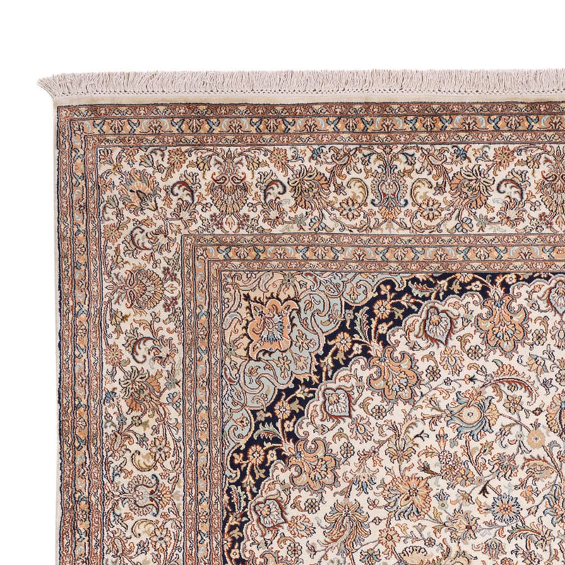 Alfombra de seda - Seda de Cachemira - 309 x 213 cm - arena