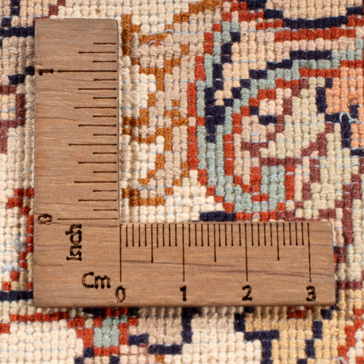 Alfombra de seda - Seda de Cachemira - 309 x 213 cm - arena