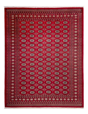 Alfombra afgana - Bukhara - 322 x 248 cm - rojo