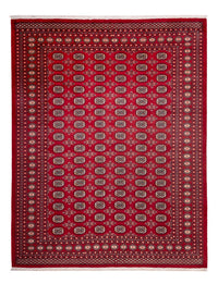 Alfombra afgana - Bukhara - 322 x 248 cm - rojo