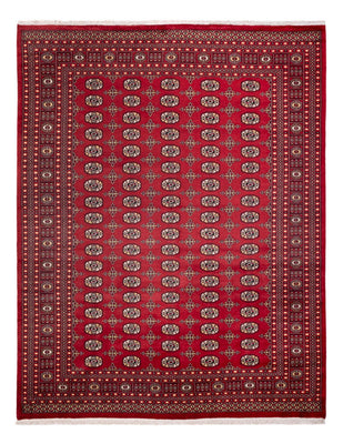 Alfombra afgana - Bukhara - 312 x 245 cm - rojo