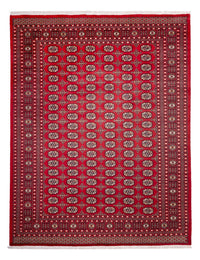 Alfombra afgana - Bukhara - 311 x 243 cm - rojo