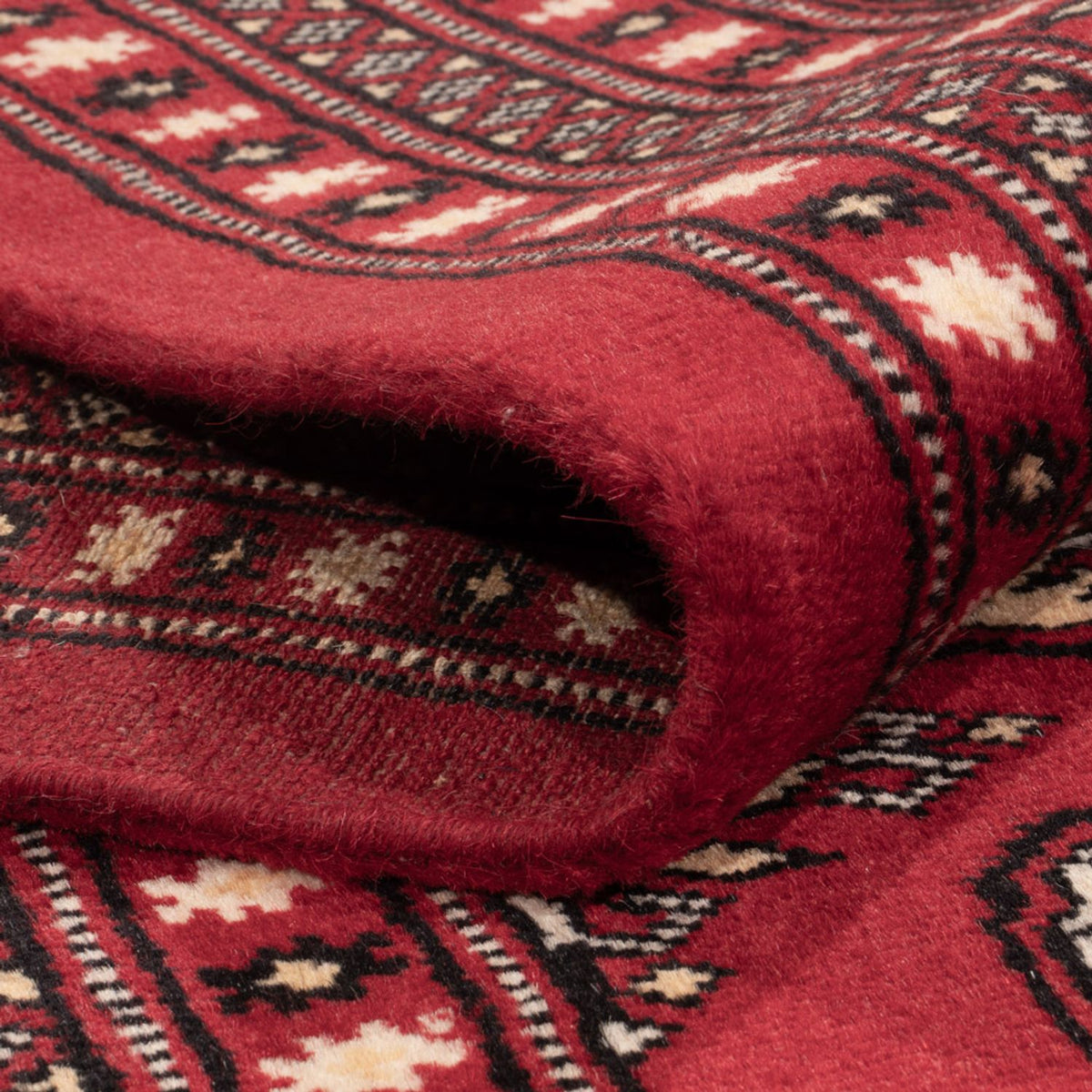 Alfombra afgana - Bukhara - 311 x 243 cm - rojo