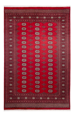 Alfombra afgana - Bukhara - 306 x 197 cm - rojo