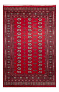 Alfombra afgana - Bukhara - 306 x 197 cm - rojo