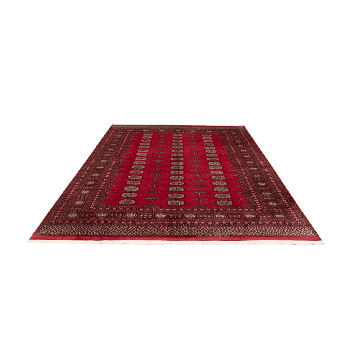 Alfombra afgana - Bukhara - 306 x 197 cm - rojo
