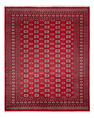 Alfombra afgana - Bukhara - 307 x 247 cm - rojo