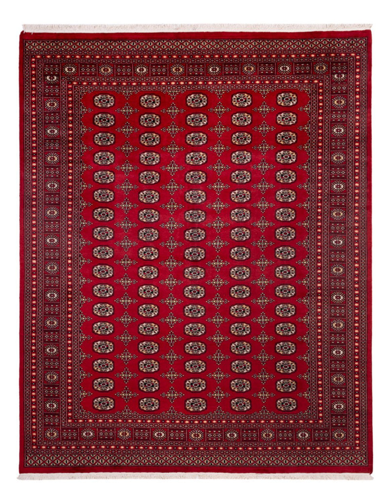 Alfombra afgana - Bukhara - 308 x 243 cm - rojo
