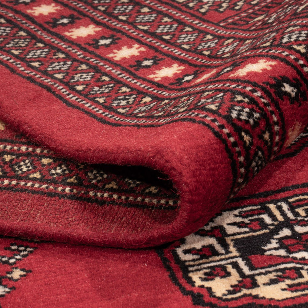 Alfombra afgana - Bukhara - 308 x 243 cm - rojo