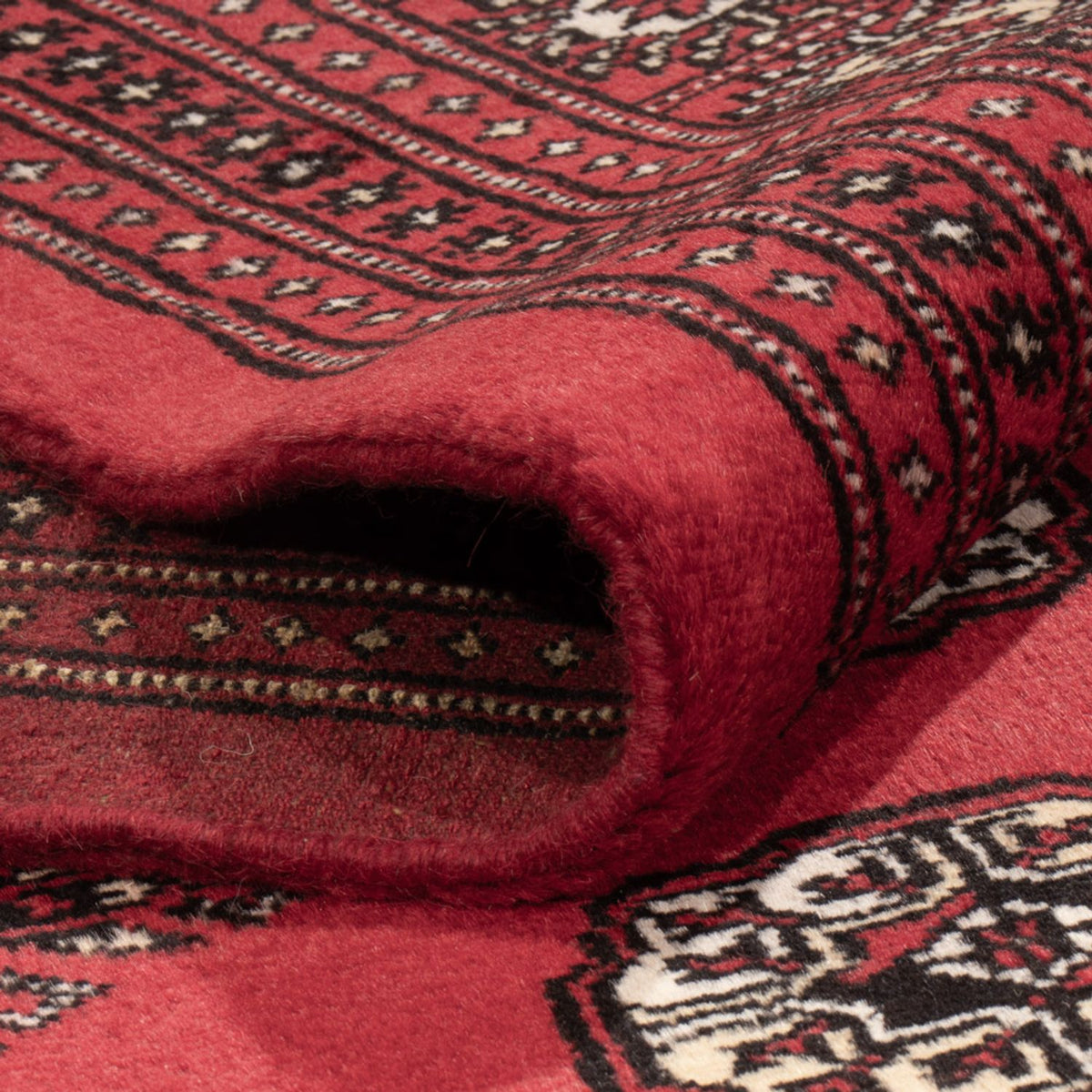 Alfombra afgana - Bukhara - 305 x 246 cm - rojo