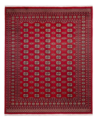Alfombra afgana - Bukhara - 301 x 245 cm - rojo