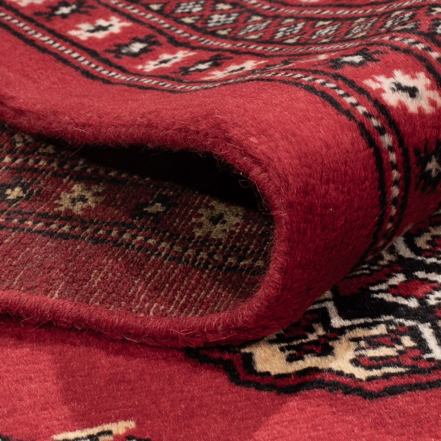 Alfombra afgana - Bukhara - 301 x 245 cm - rojo