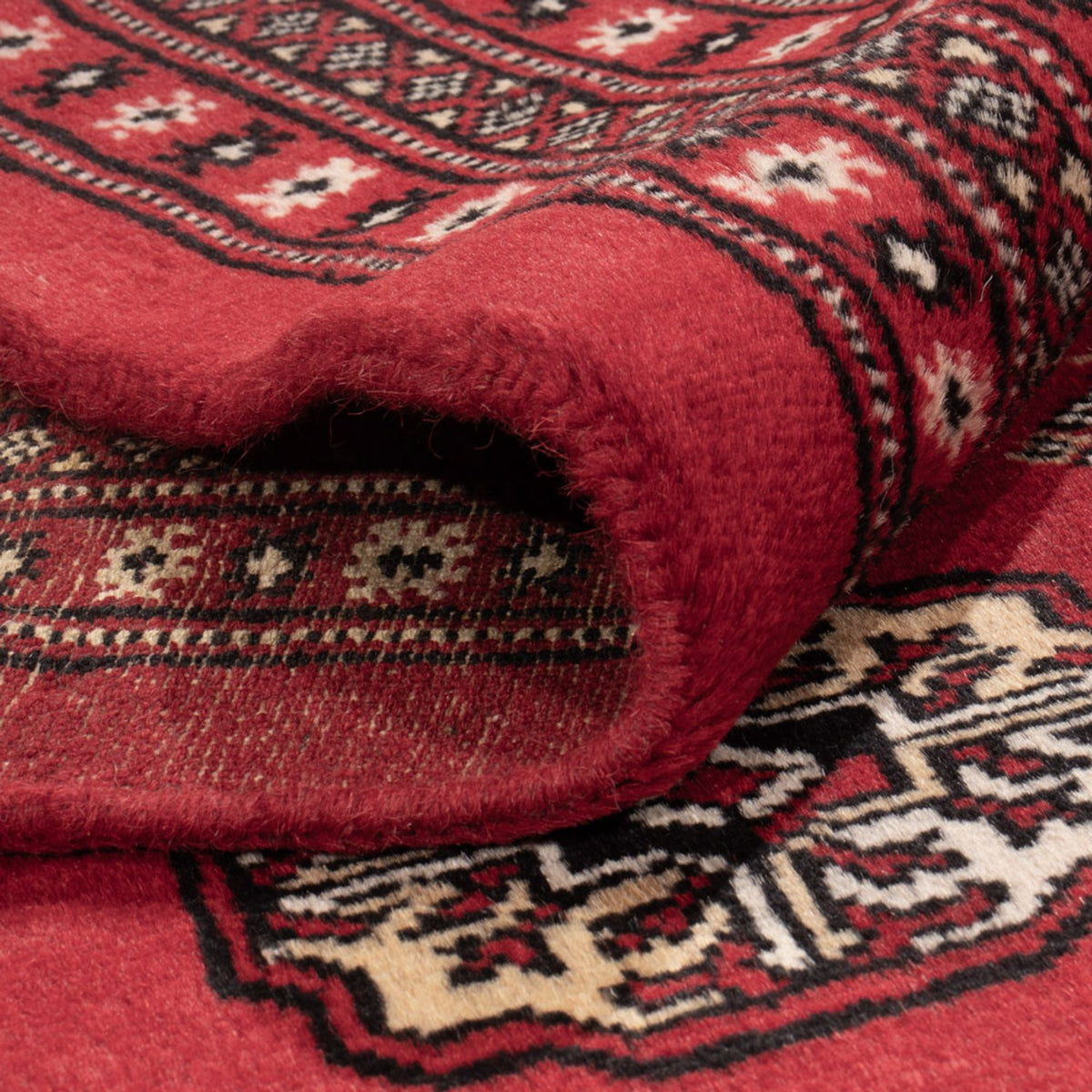 Alfombra afgana - Bukhara - 314 x 243 cm - rojo