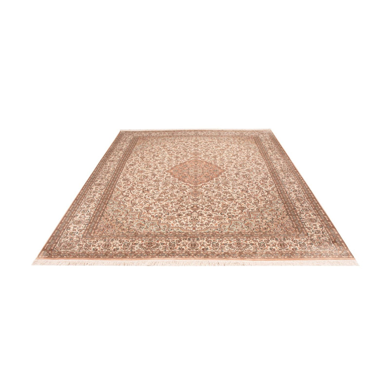 Alfombra de seda - Seda de Cachemira - 290 x 205 cm - arena