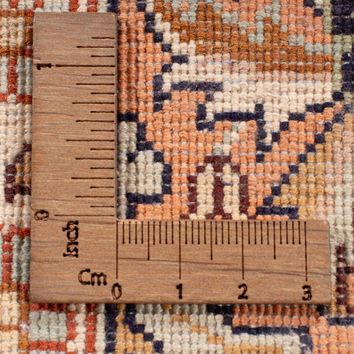 Alfombra de seda - Seda de Cachemira - 308 x 242 cm - beige oscuro