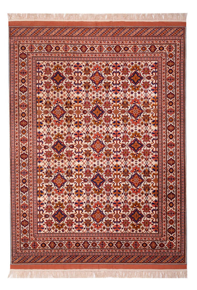 Afghan de seda Alfombra 205x282cm - Alfombra oriental
