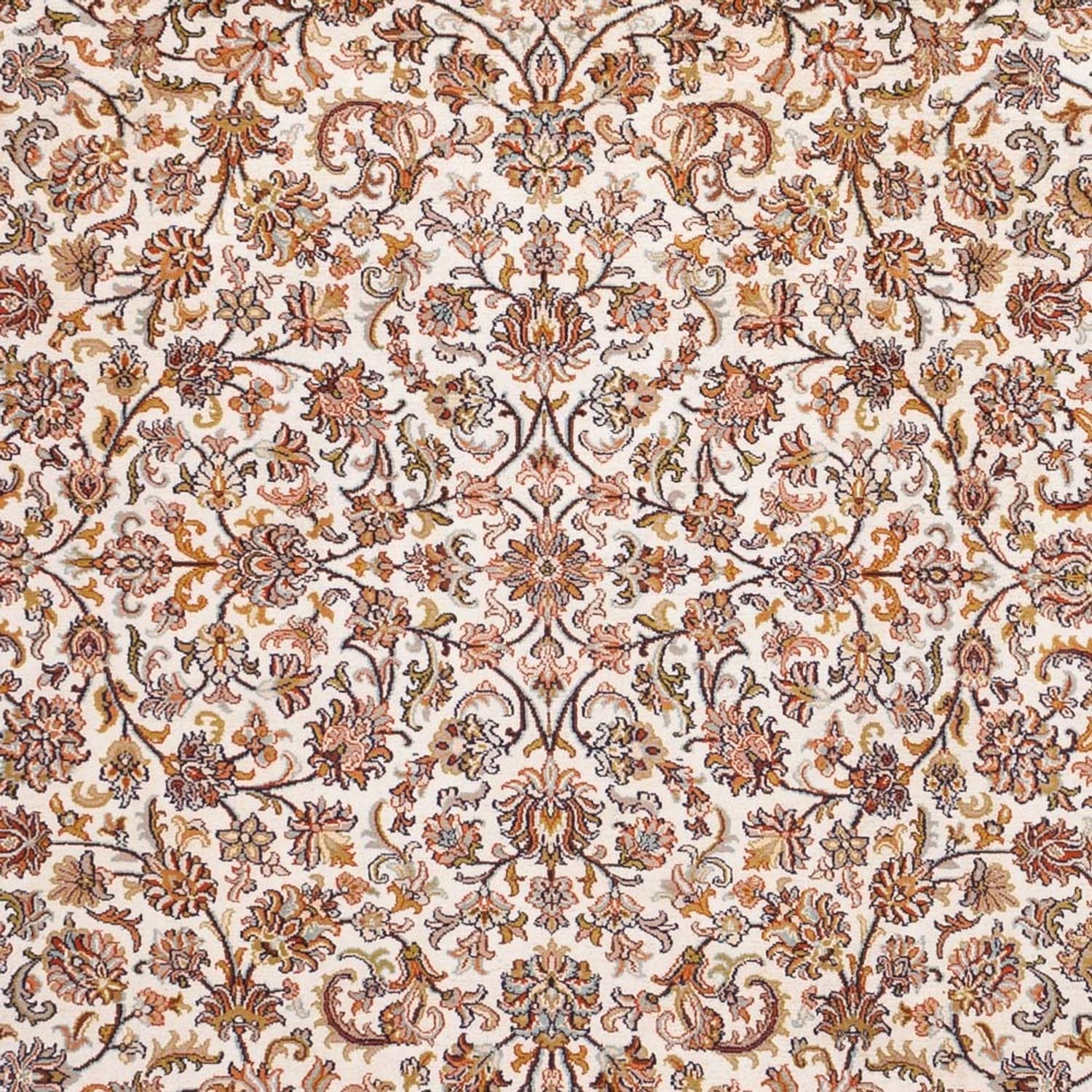 Alfombra de seda - Seda de Cachemira - 305 x 213 cm - arena