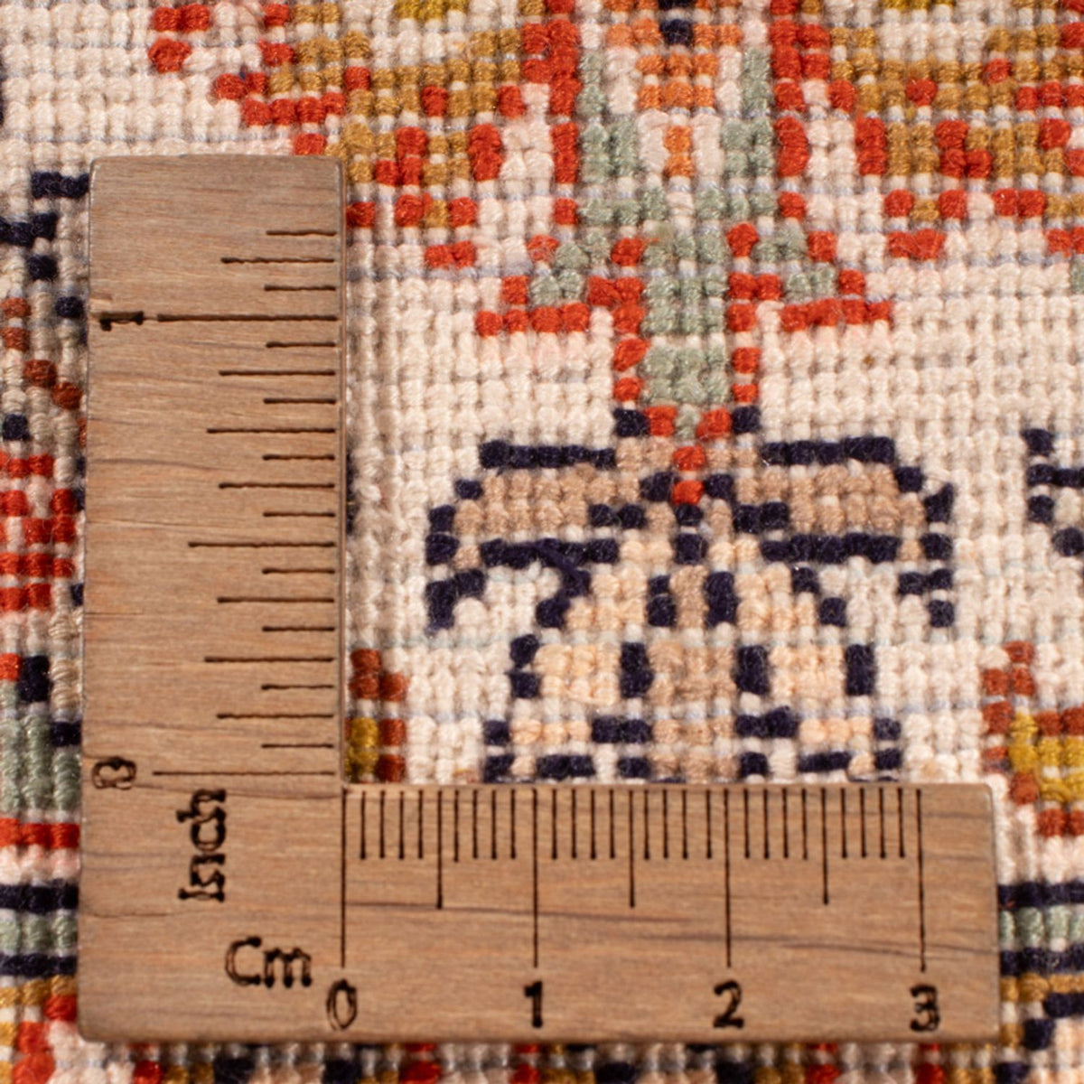 Alfombra de seda - Seda de Cachemira - 305 x 213 cm - arena