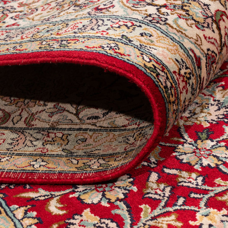 Alfombra de seda - Seda de Cachemira - 302 x 216 cm - rojo