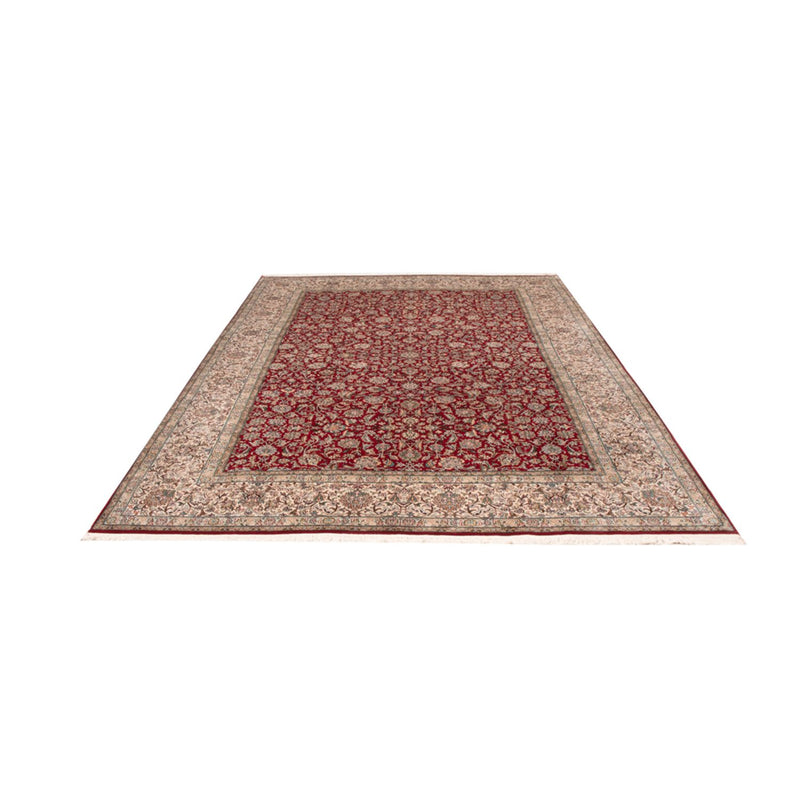 Alfombra de seda - Seda de Cachemira - 302 x 216 cm - rojo