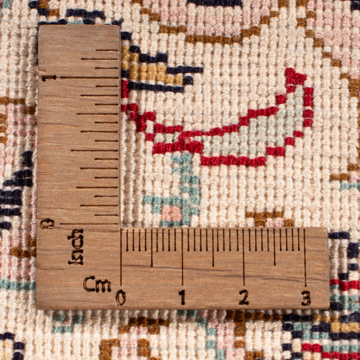 Alfombra de seda - Seda de Cachemira - 302 x 216 cm - rojo