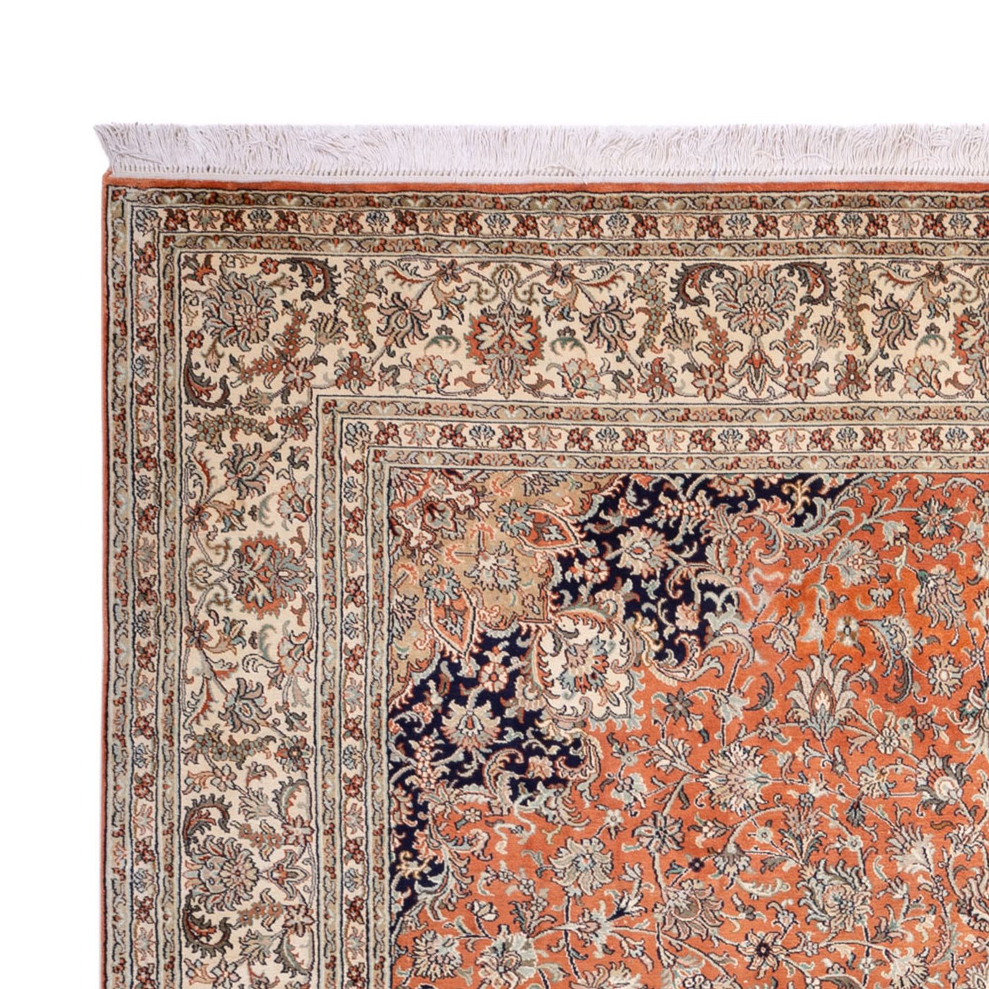 Cachemira de seda Alfombra 306x220cm - Alfombra oriental