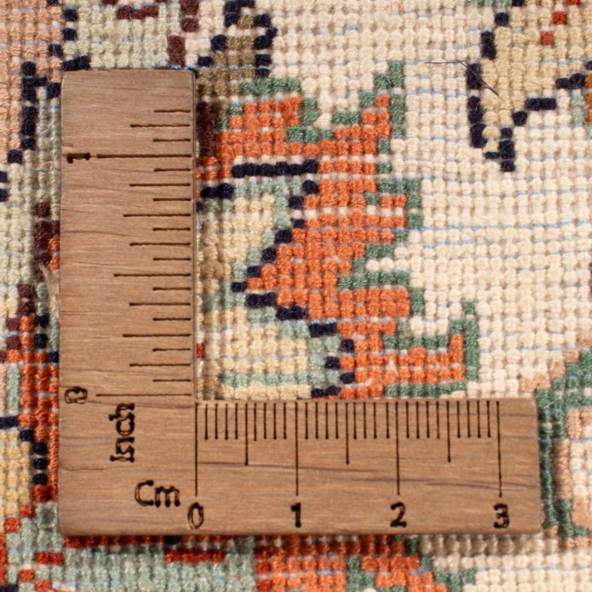 Alfombra de seda - Seda de Cachemira - 306 x 220 cm - terracota