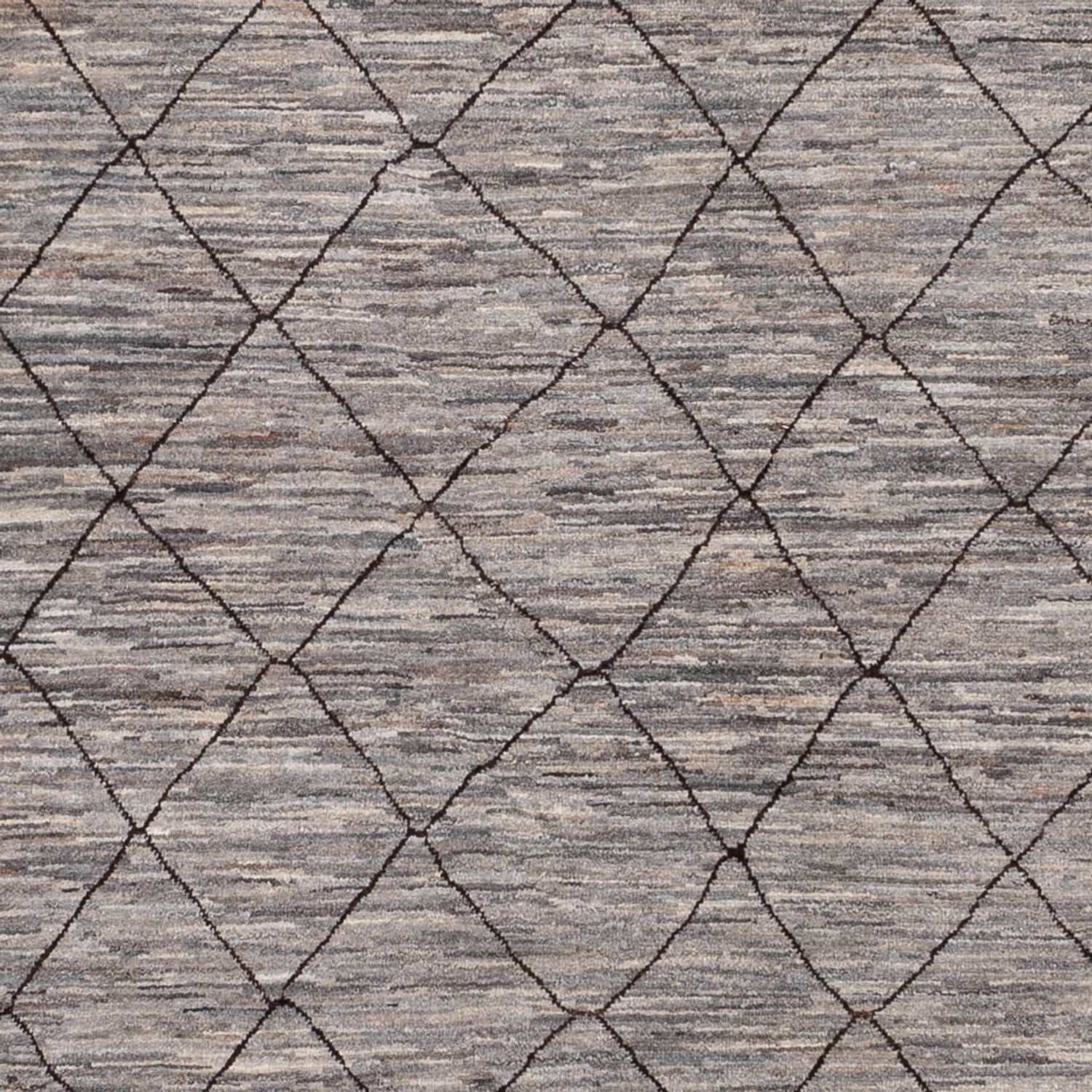 Alfombra bereber - 296 x 245 cm - beige oscuro