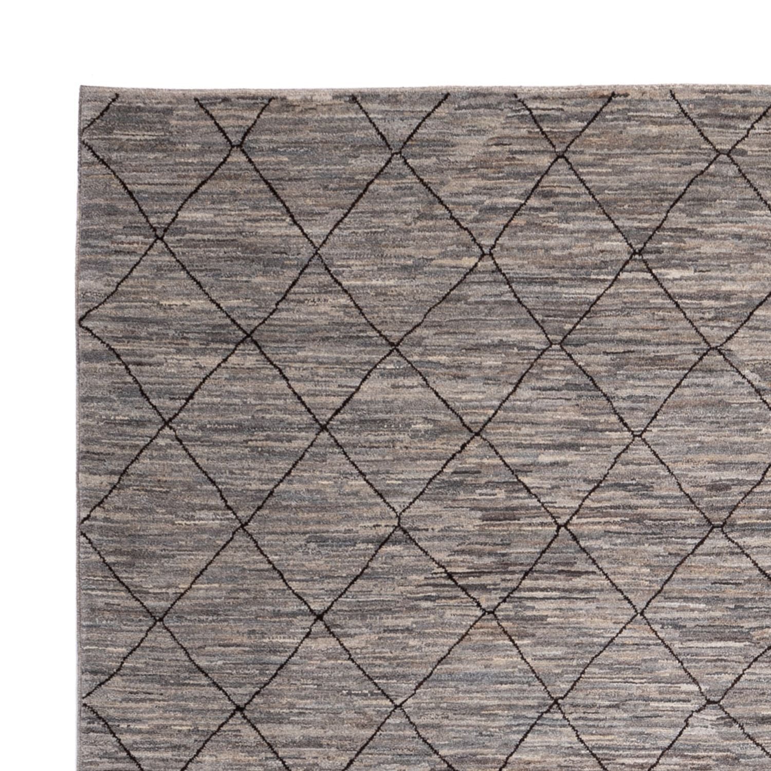 Alfombra bereber - 296 x 245 cm - beige oscuro