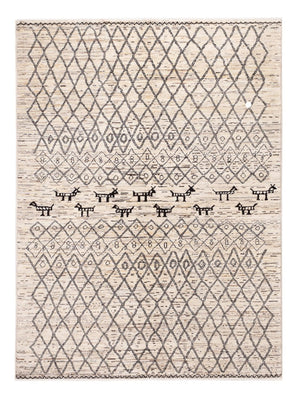 Alfombra bereber - 200 x 148 cm - beige