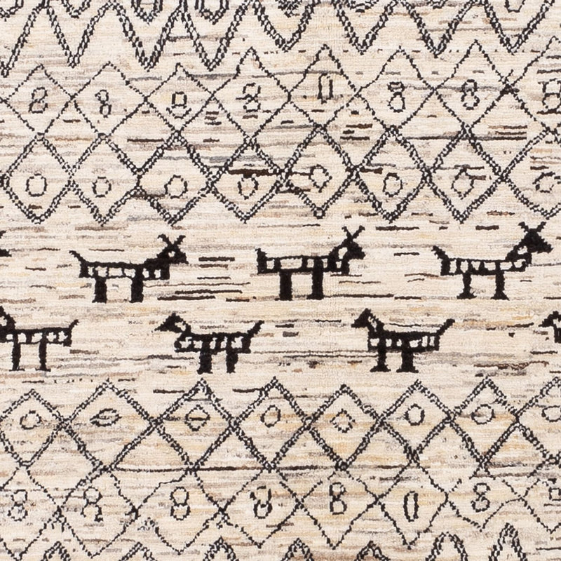 Alfombra bereber - 200 x 148 cm - beige