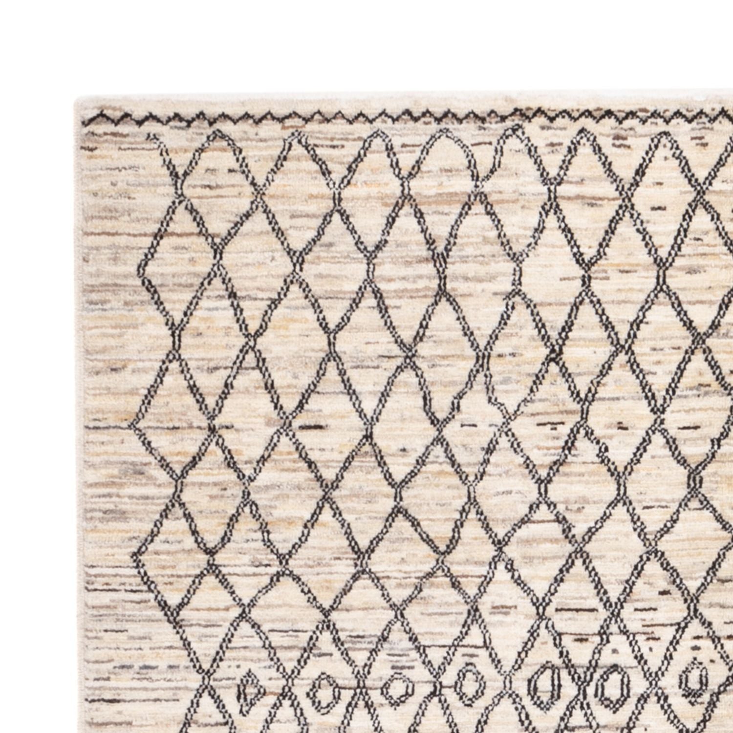 Alfombra bereber - 200 x 148 cm - beige
