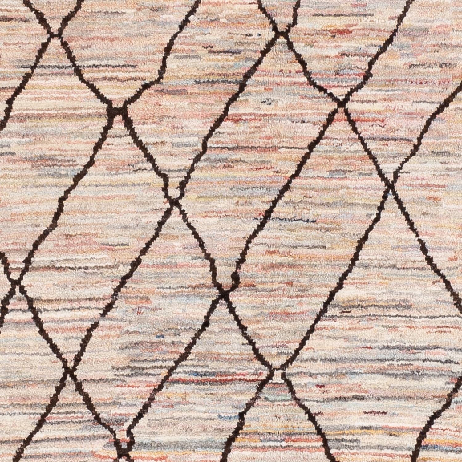 Alfombra bereber - 202 x 153 cm - beige