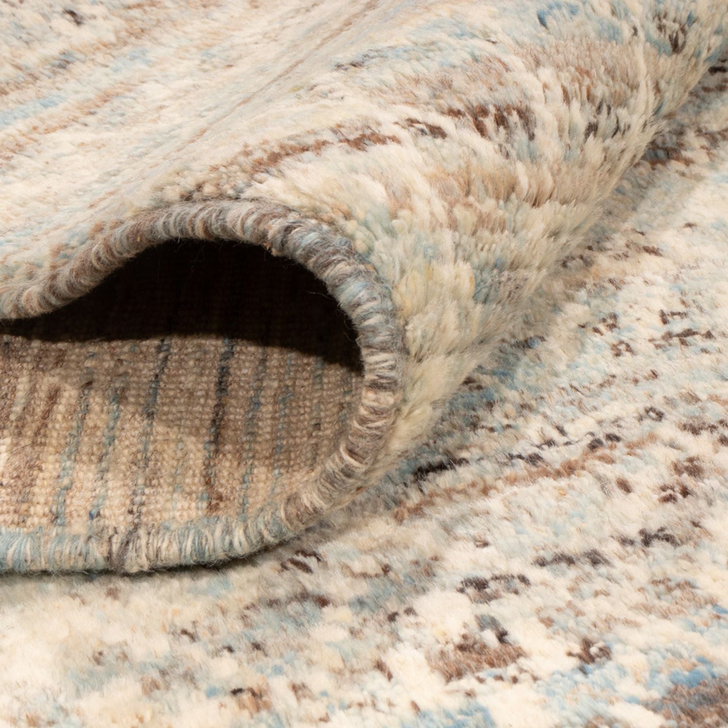 Alfombra bereber - 234 x 178 cm - beige oscuro
