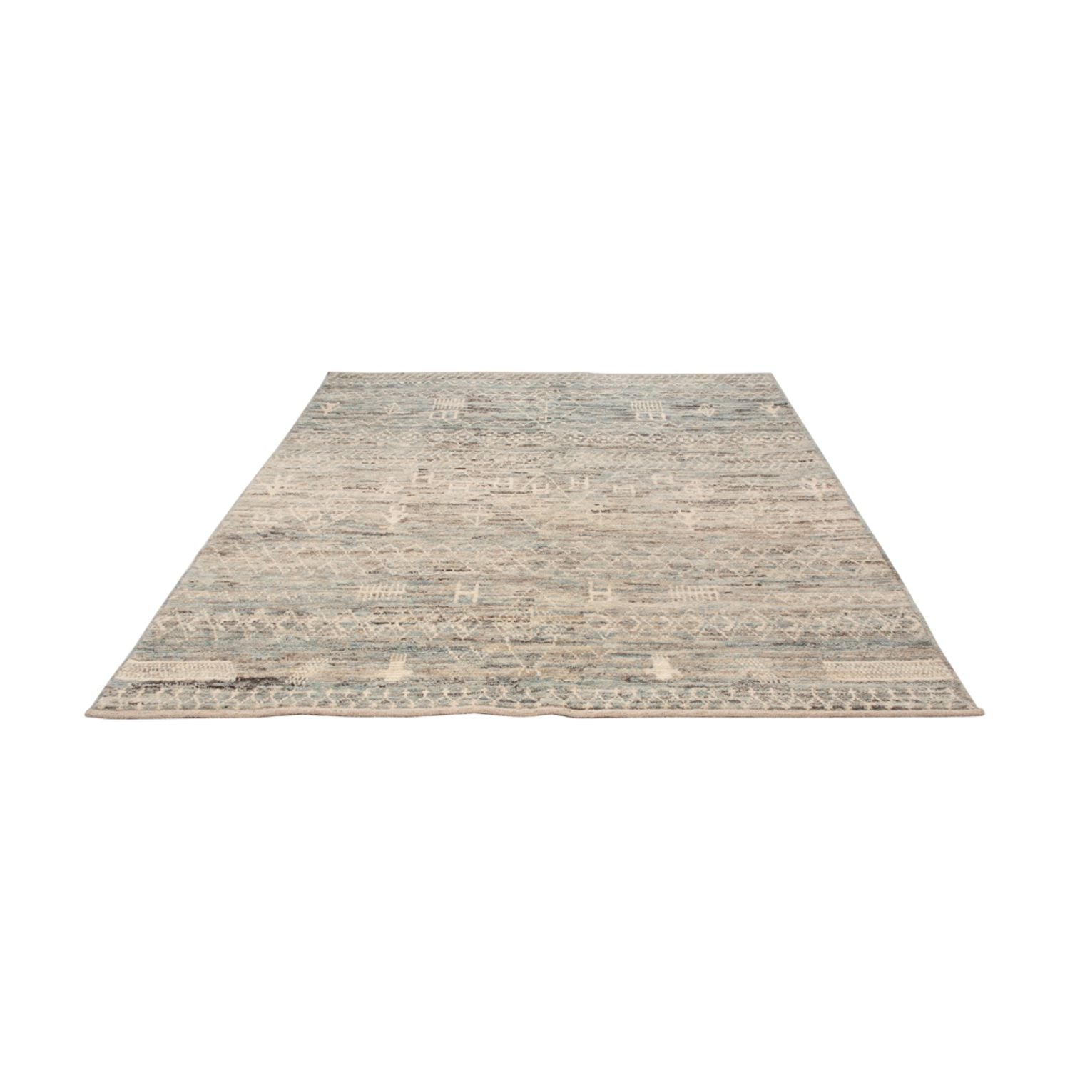 Alfombra bereber - 234 x 178 cm - beige oscuro