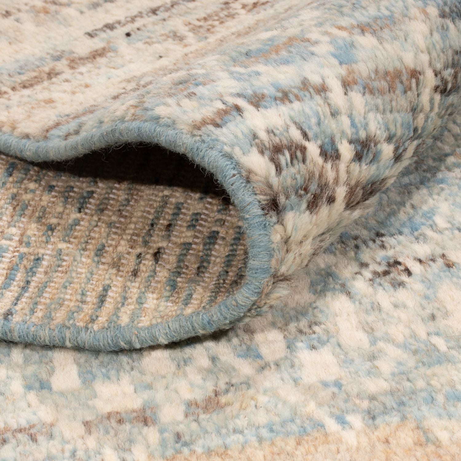 Alfombra bereber - 196 x 151 cm - multicolor