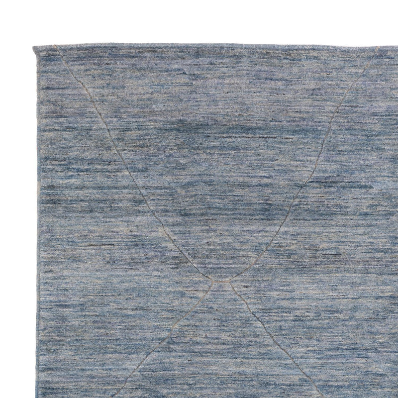 Alfombra bereber - 360 x 274 cm - azul marino