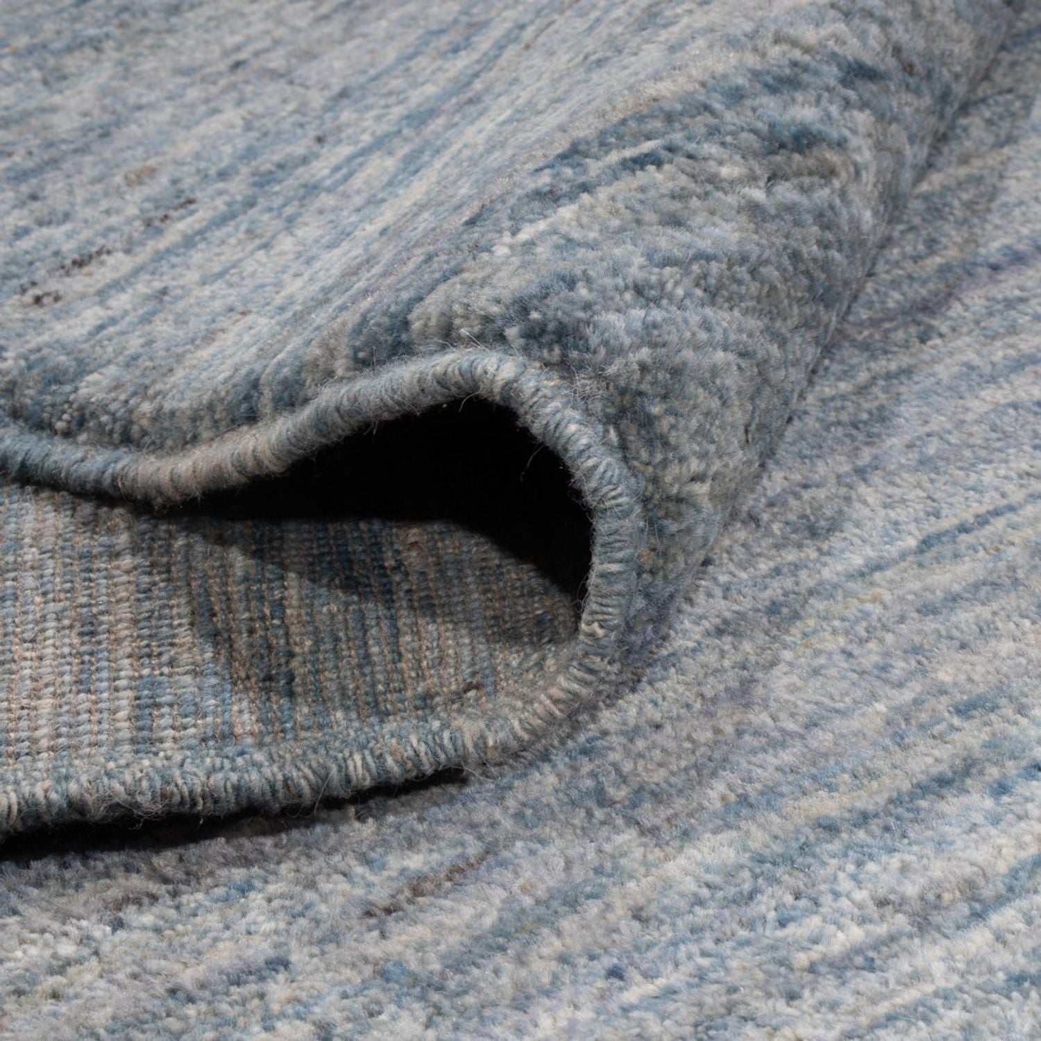 Alfombra bereber - 360 x 274 cm - azul marino