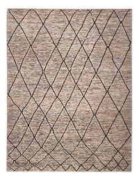 Alfombra bereber - 284 x 218 cm - beige oscuro