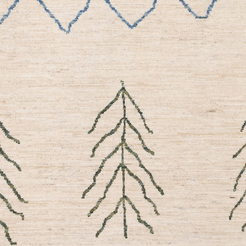 Alfombra bereber - 241 x 172 cm - natural