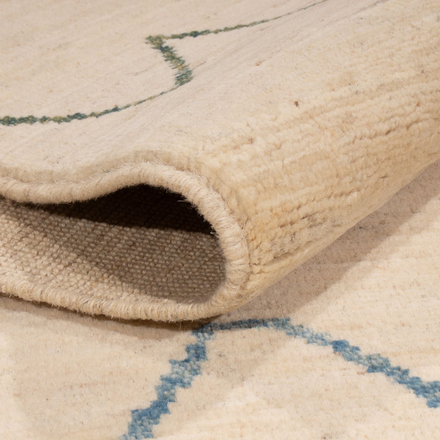 Alfombra bereber - 241 x 172 cm - natural