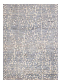 Alfombra bereber - 208 x 148 cm - azul marino