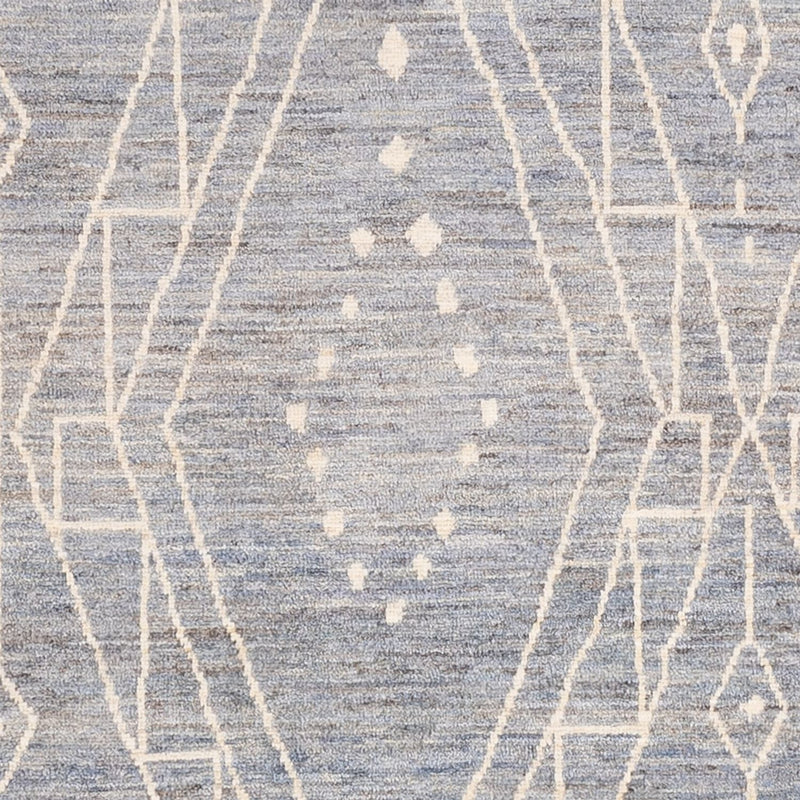 Alfombra bereber - 208 x 148 cm - azul marino