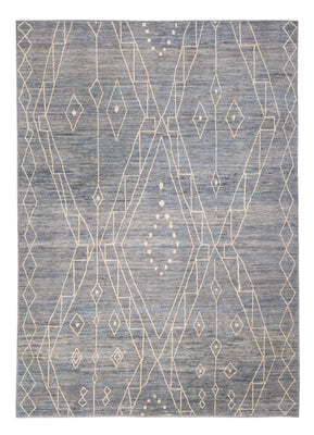 Alfombra bereber - 288 x 204 cm - azul marino