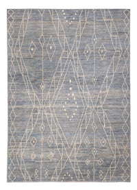 Alfombra bereber - 288 x 204 cm - azul marino