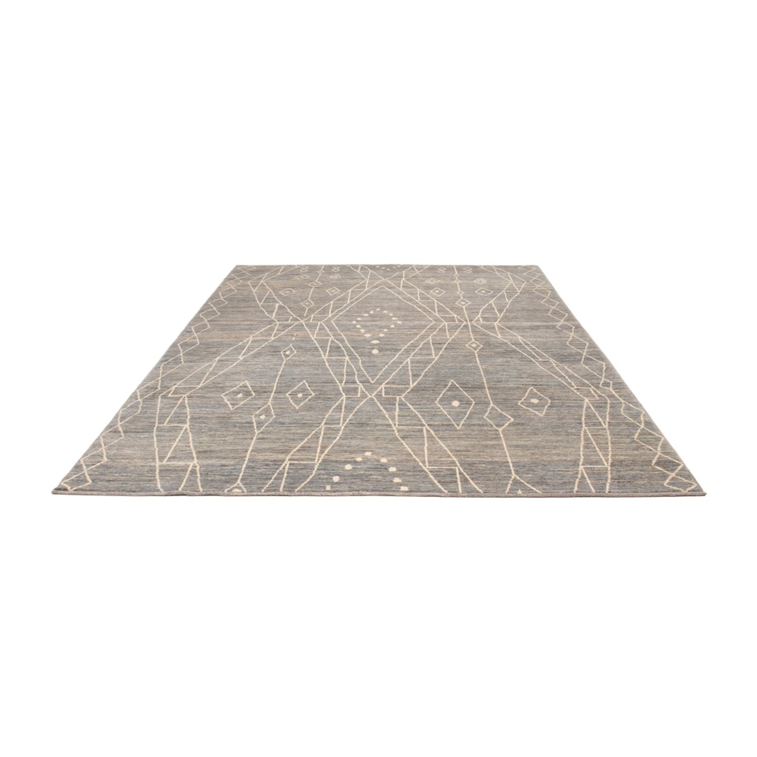 Alfombra bereber - 288 x 204 cm - azul marino