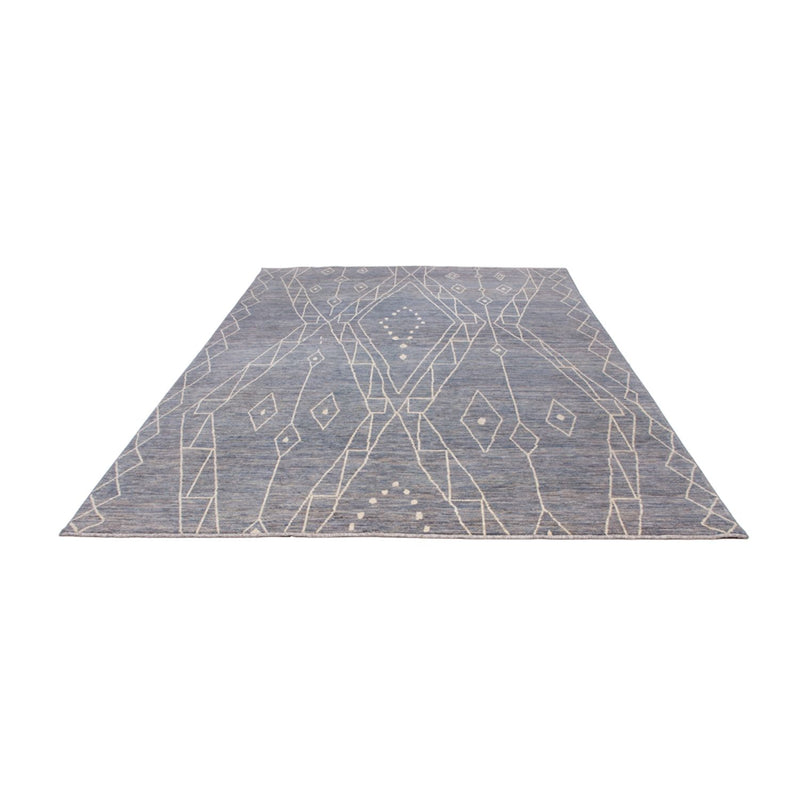 Alfombra bereber - 304 x 194 cm - azul marino