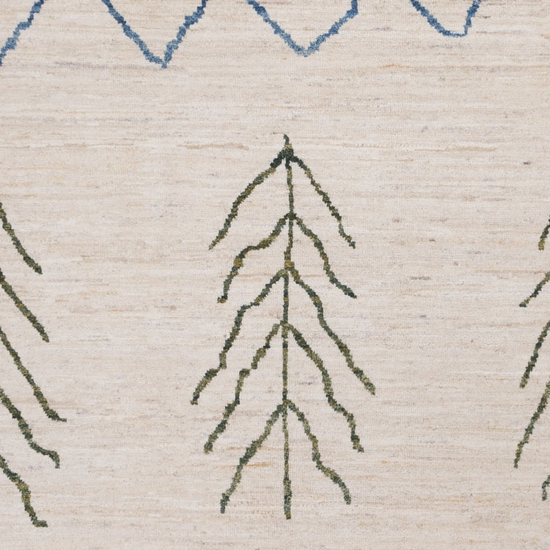 Alfombra bereber - 286 x 203 cm - natural