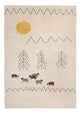 Alfombra bereber 295x203cm - Alfombra de lana