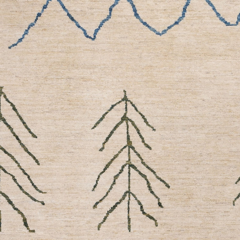 Alfombra bereber - 295 x 203 cm - natural